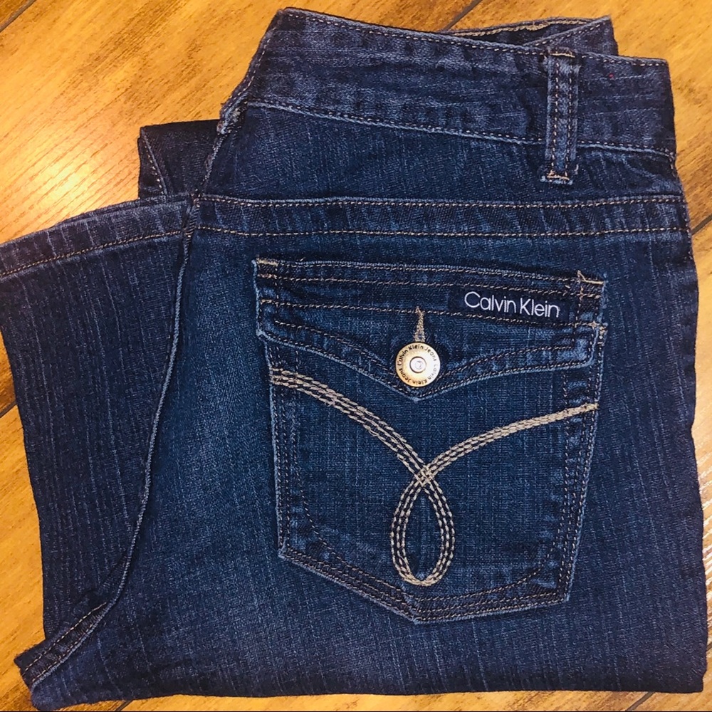 Calvin Klein Flare Cut Jean